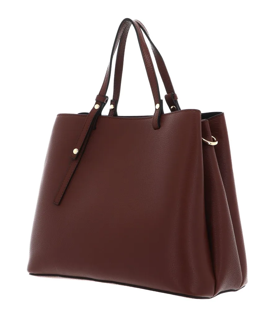 Sac cabas U.S. POLO ASSN. Arlington en cuir marron avec double anse - 4