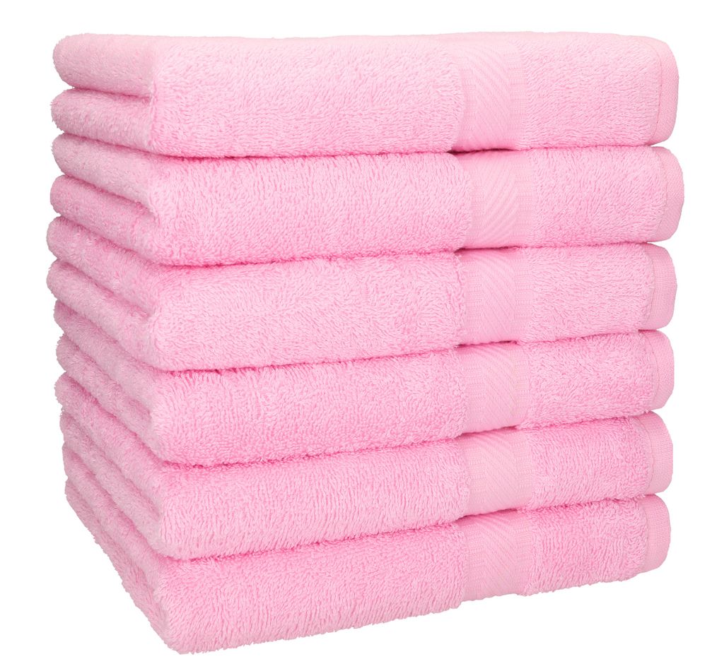 Handtuch-Set PALERMO 100% Baumwolle verschiedene Farben Betz 6-tlg 