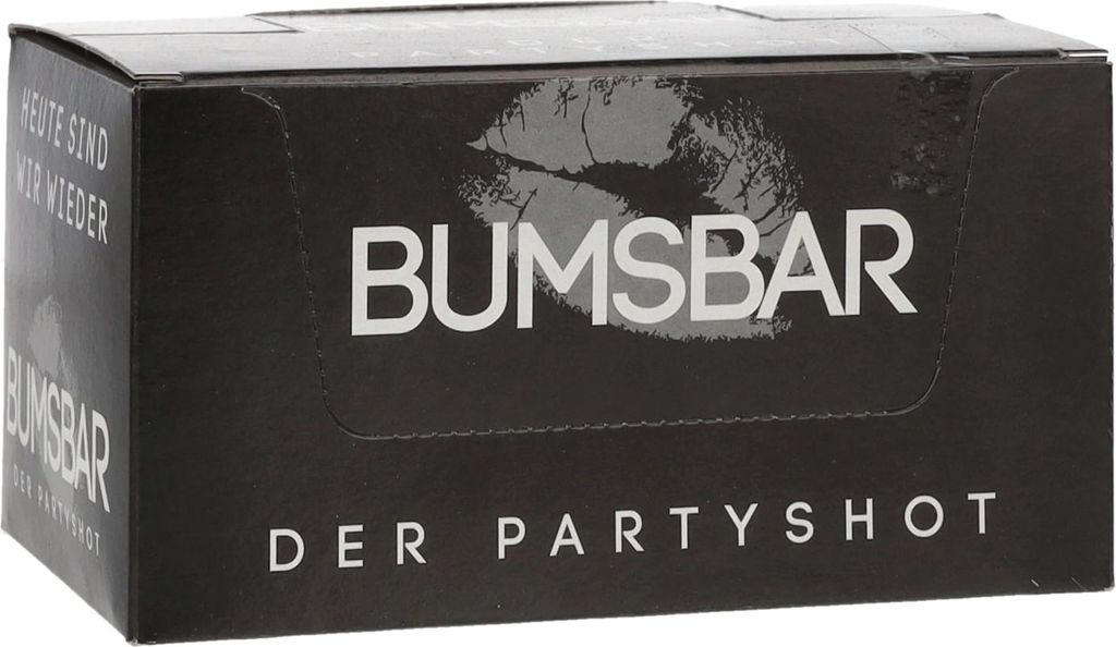 Bumsbar Der Partyshot Granatapfel-Likör 16% Vol. 20x0,02l Produktbild 