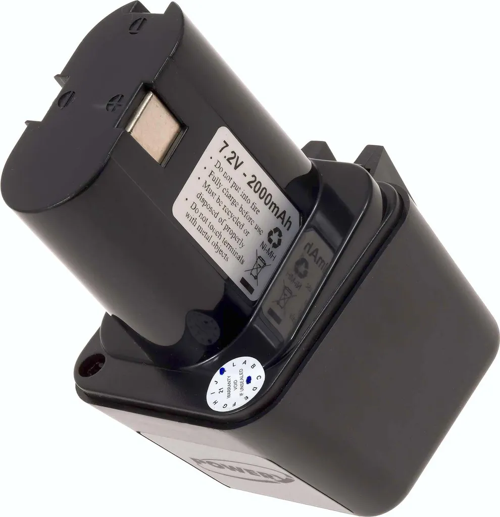 Batterie de Rechange pour Visseuse Bosch PSR 7,2V Haute Performance