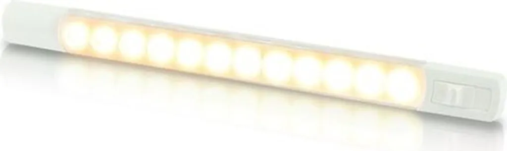 Solution Éclairage Cabine 24V Anti-Éblouissement LED Rouge et Blanc Hella