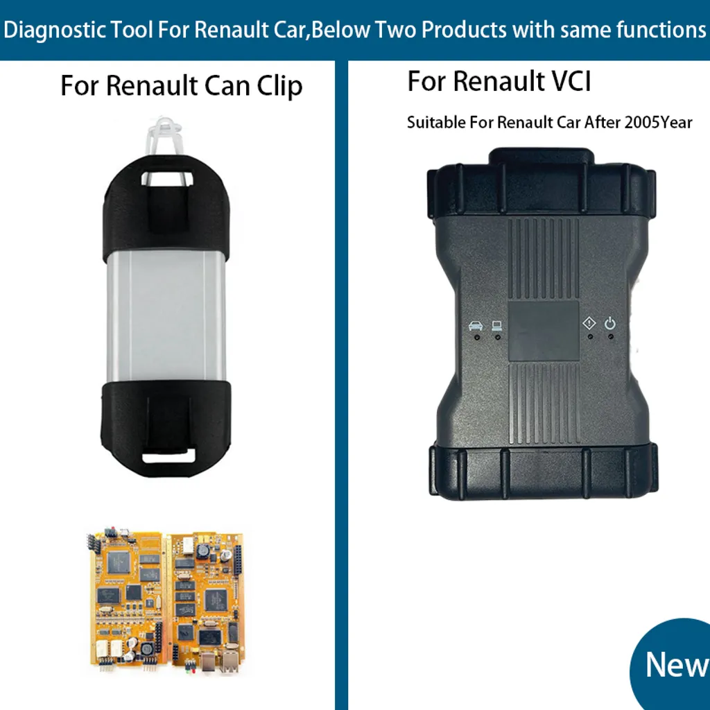 Interface Can Clip Renault Version Full Chip Multilingue Nouveau VCI Pro