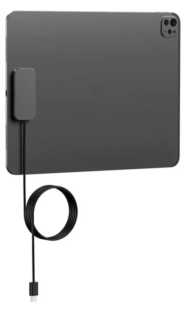 Station de charge magnétique Smart PIN iPad Air 11 / 10.9 sans fil noir