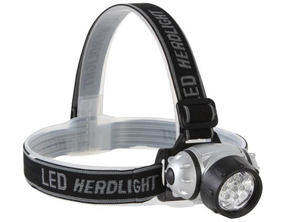 Led Kopflampe 10 ULTRA HELLE LED'S ! 