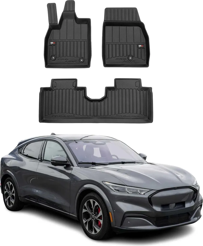Set Tappetini TPE per Ford Mustang Mach-E 2020-2025 - 3 Pezzi su Misura