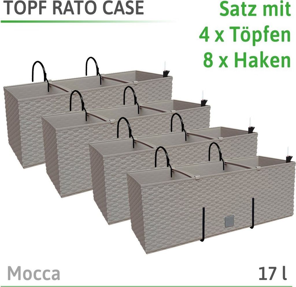 2x Fioriere RATO CASE DRTC500, Sistema Antrac - Foto 10