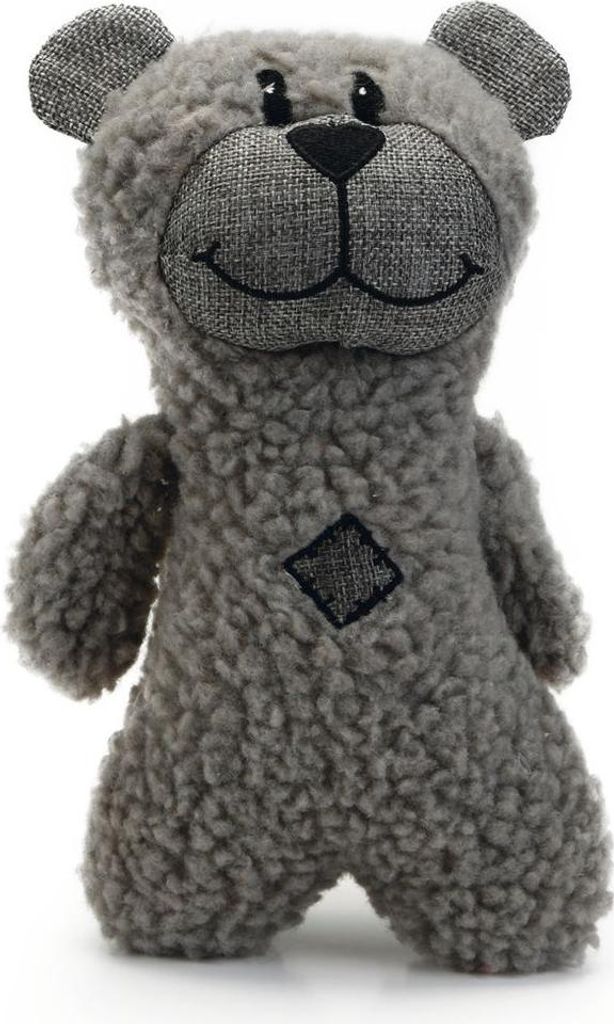 Beeztees Boris - Hundespielzeug - Textil - grau - 23x15x8 Produktbild 