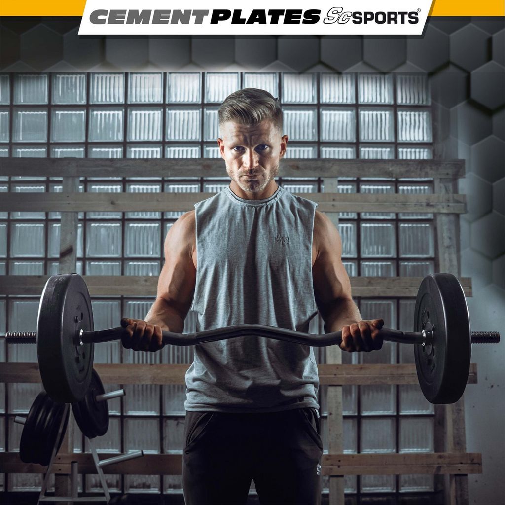 ScSPORTS® Hantelscheiben - Set, 30 kg (2x5kg, 2x10kg), Ø Produktbild 13