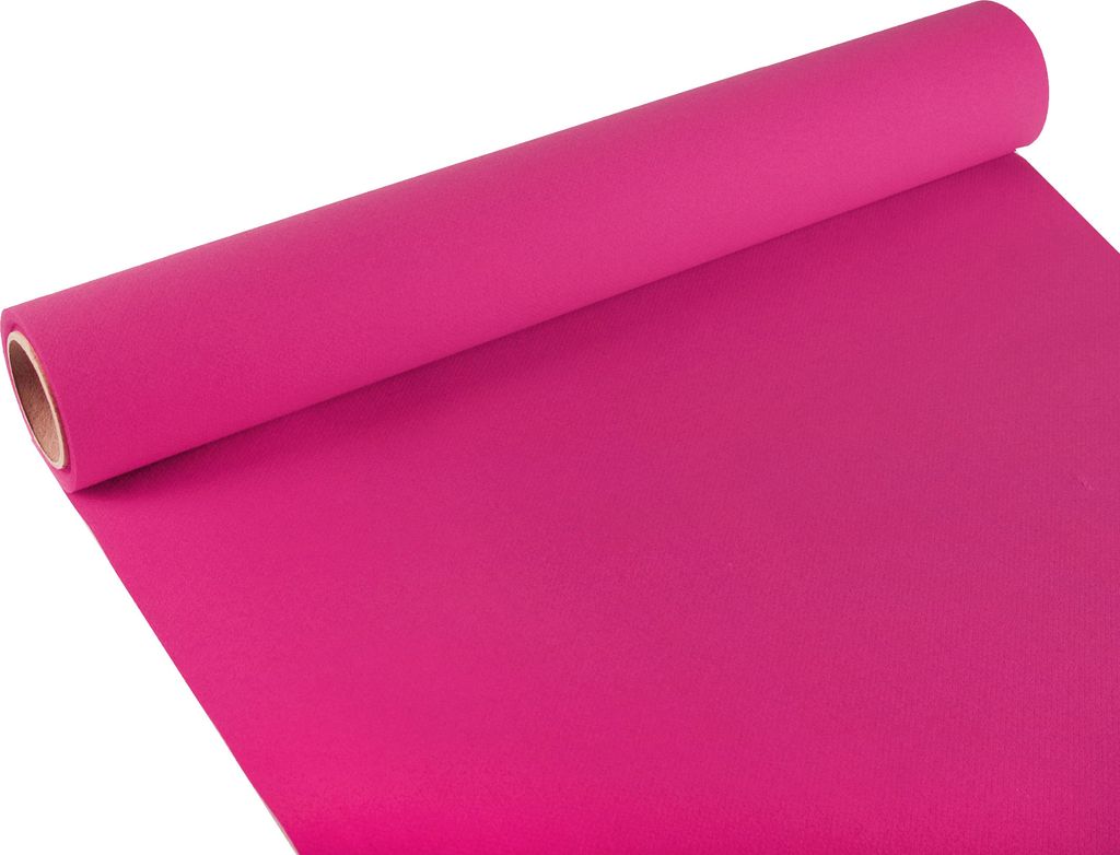 Tischläufer, Tissue "ROYAL Collection" 3 m x 40 cm fuchsia