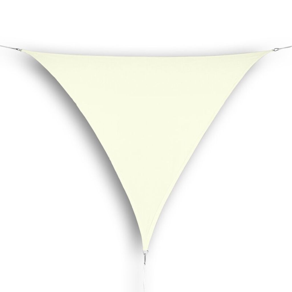 hanSe Marken Sonnensegel Dreieck 3x3x3 m Creme