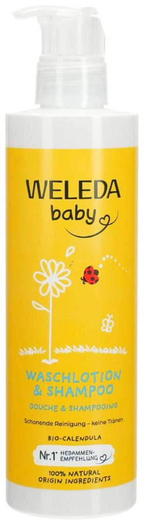 WELEDA Calendula Waschlotion & Shampoo 400ml PZN 19469627 Produktbild 