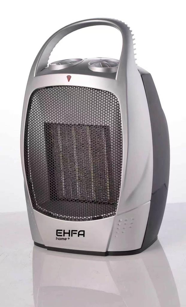 Keramický ohrievač 1500 W, 2 stupne, strieborný Obrázok produktu 