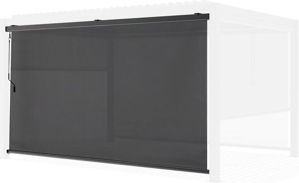 Tenda a rullo Pergola - 370 x 204 cm - Antracite Immagine del prodotto 