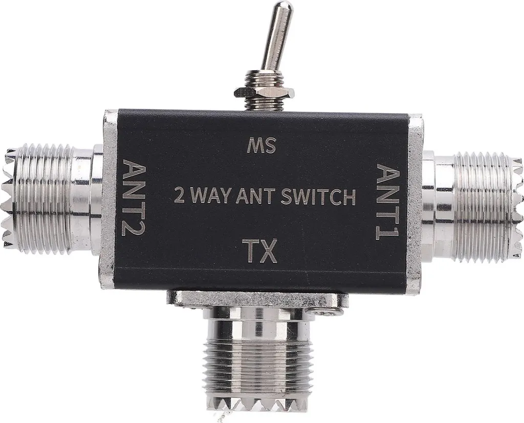 Switch Antenne 2 Positions pour Radio HF SO239 0-50MHz Transmission