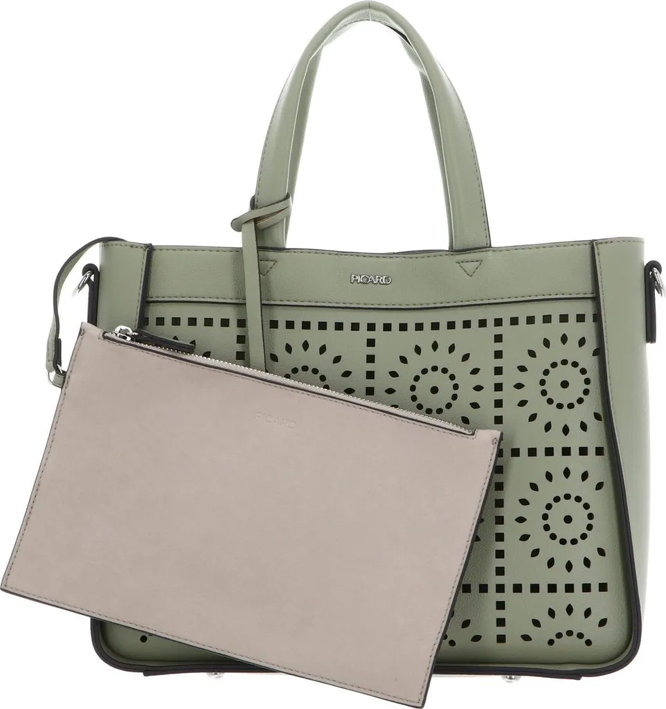Sac de Cours et Travail PICARD Madeira Vert Clair Format Shopper - 2