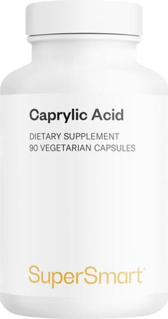 SuperSmart Caprylic Acid Dietary Supplement - 90 Vegi-Kaps