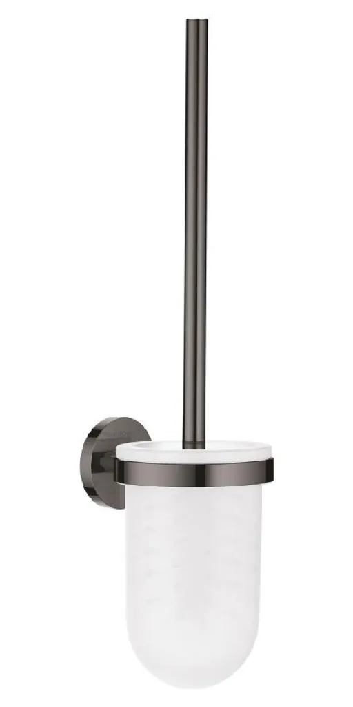 GROHE Essentials 40374_1 Set Portascopino WC Parete Hard Graphite