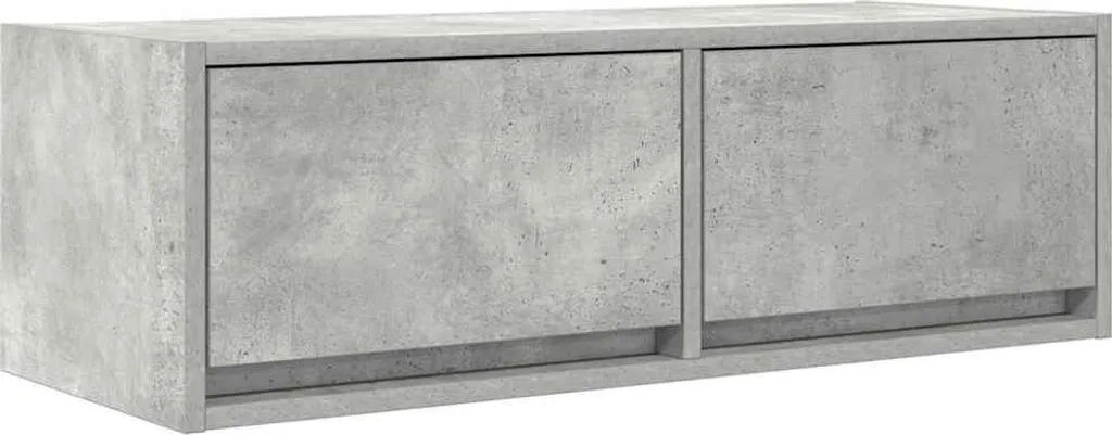 Offerta Mobile TV Grigio Cemento 80 cm vidaXL - Prezzo Imbattibile