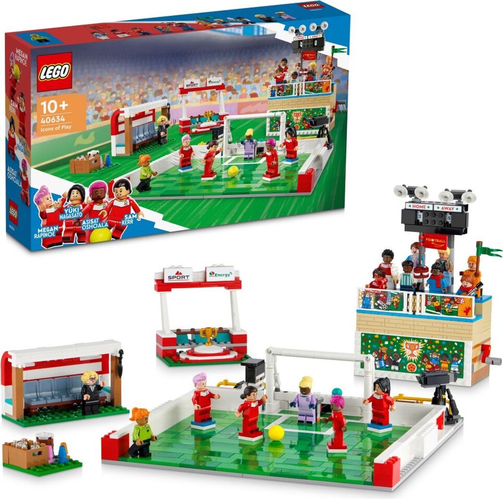 LEGO Iconic Icons of Play 40634, Stavebnica, 10 rok / roky, Obrázok produktu 