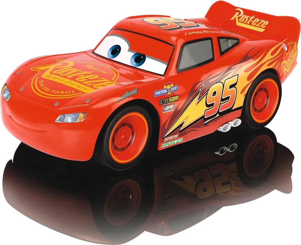 Flash McQueen RC Cars 3 Single Drive avec Télécommande Ergonomique Rouge - 9