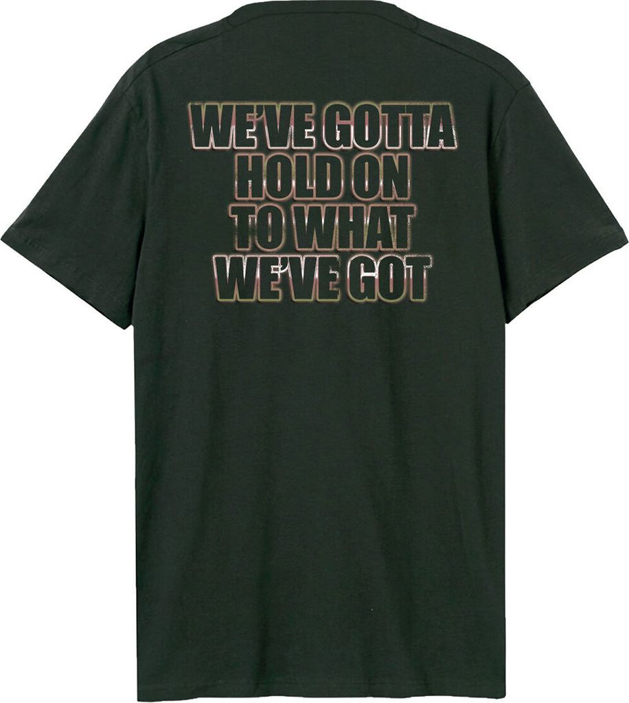 Amplified - "Hold On" T-Shirt für Herren/Damen Uni GD2107 (S) (Holzkohle)