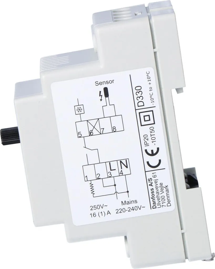 Thermostat de régulation pour traçage thermique -10 +10°C DeviReg - 4