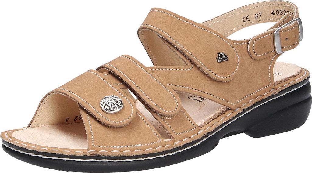 Finn Comfort gomera Sandalette beige in Gr. 40