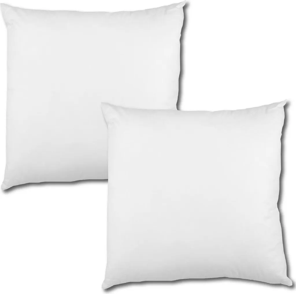 Occasione Set 2 Cuscini 80x80 Piuma d'Oca - Stock Limitato Qualità Top
