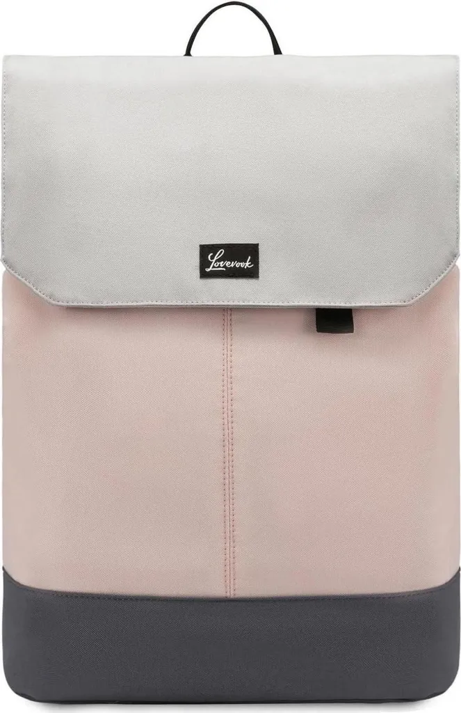 Sac à dos de ville femme rose étanche pour PC portable 15,6 pouces PRO