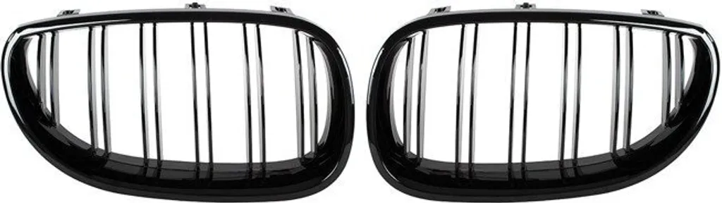 Remplacer Grille de Calandre Usée BMW Série 5 E60 E61 Noir Brillant