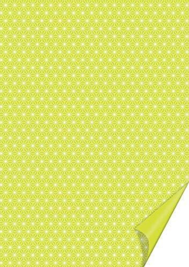 HEYDA 204771764 Motivkarton Starlight 50 x 70 cm lime