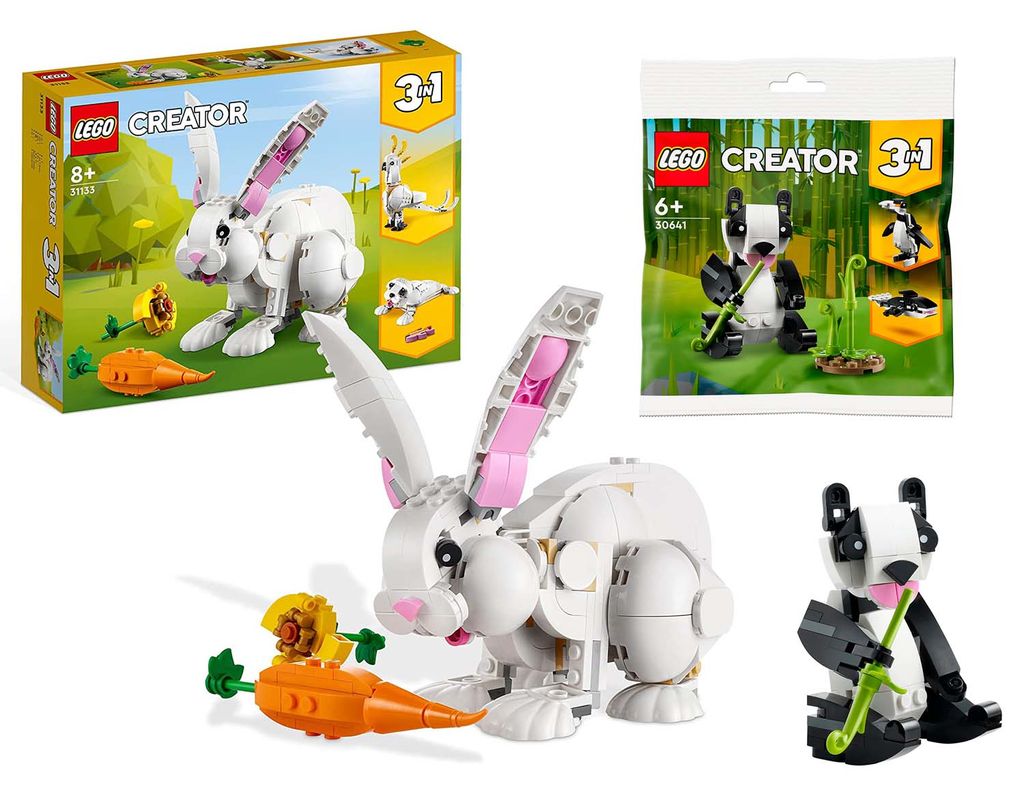 Set Lego Creator 3 In 1 Pandabär 30641 Kauflandde