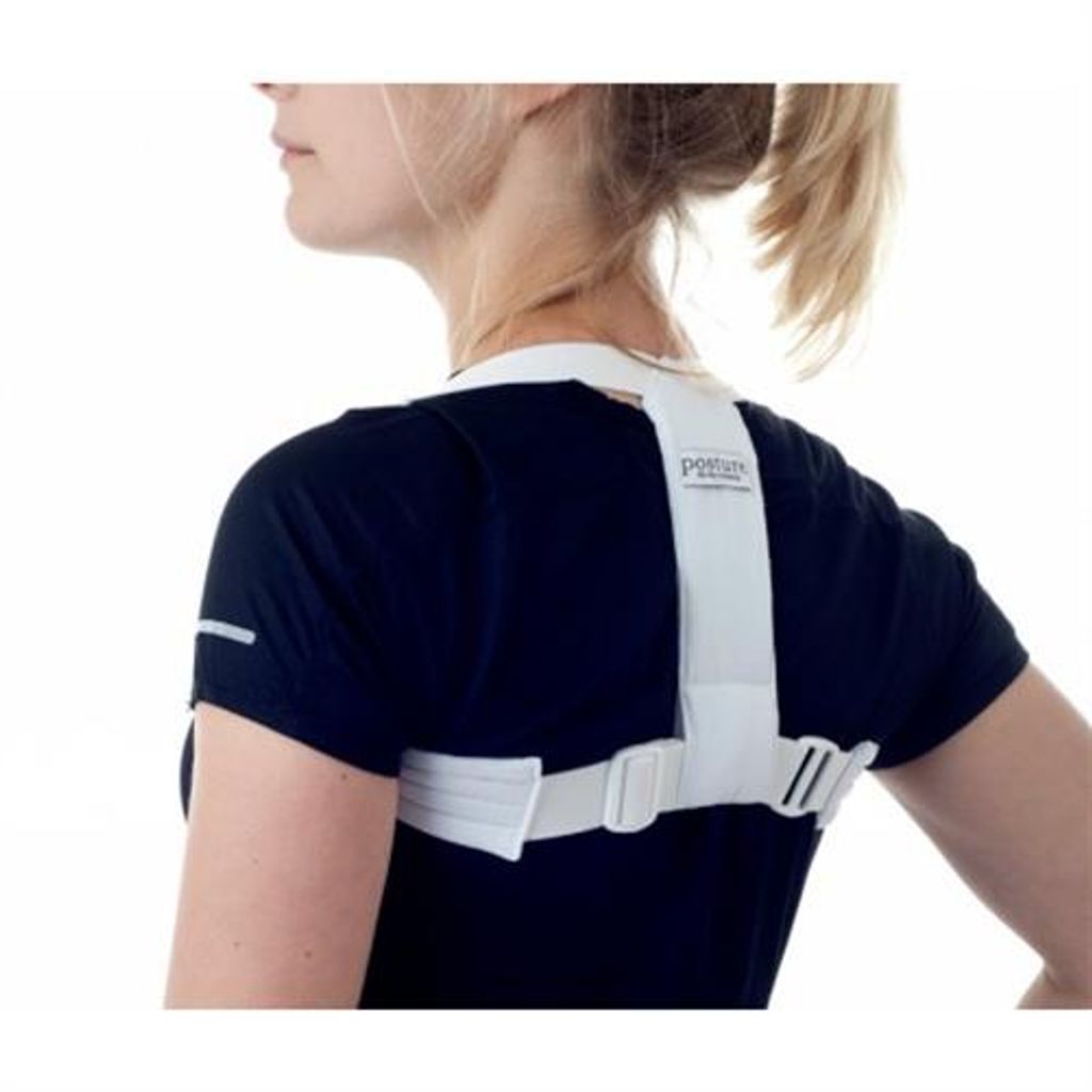 SWEDISH POSTURE Classic XS Weiße Schulterstütze