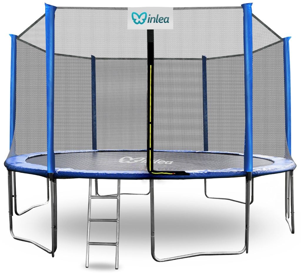INLEA PREMIUM Jump Trampolin 400 cm mit Außenschutznetz - Produktbild 