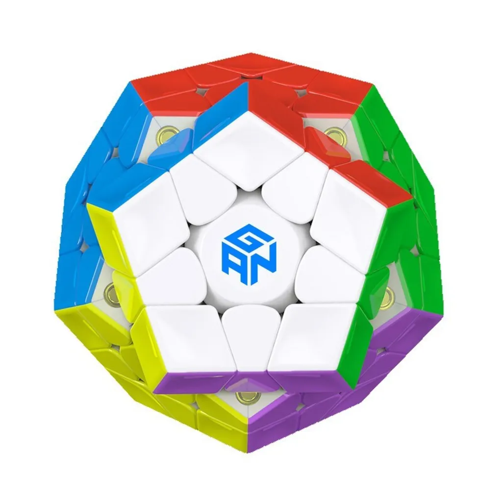 Puzzle magnétique GAN Megaminx - Dodécaèdre haute performance 12 faces
