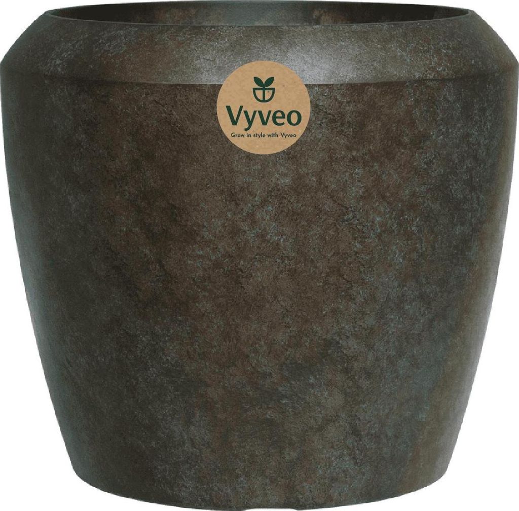 Vyveo - Pot de fleurs Liora - Or métallisé - 44x40 Image du produit 