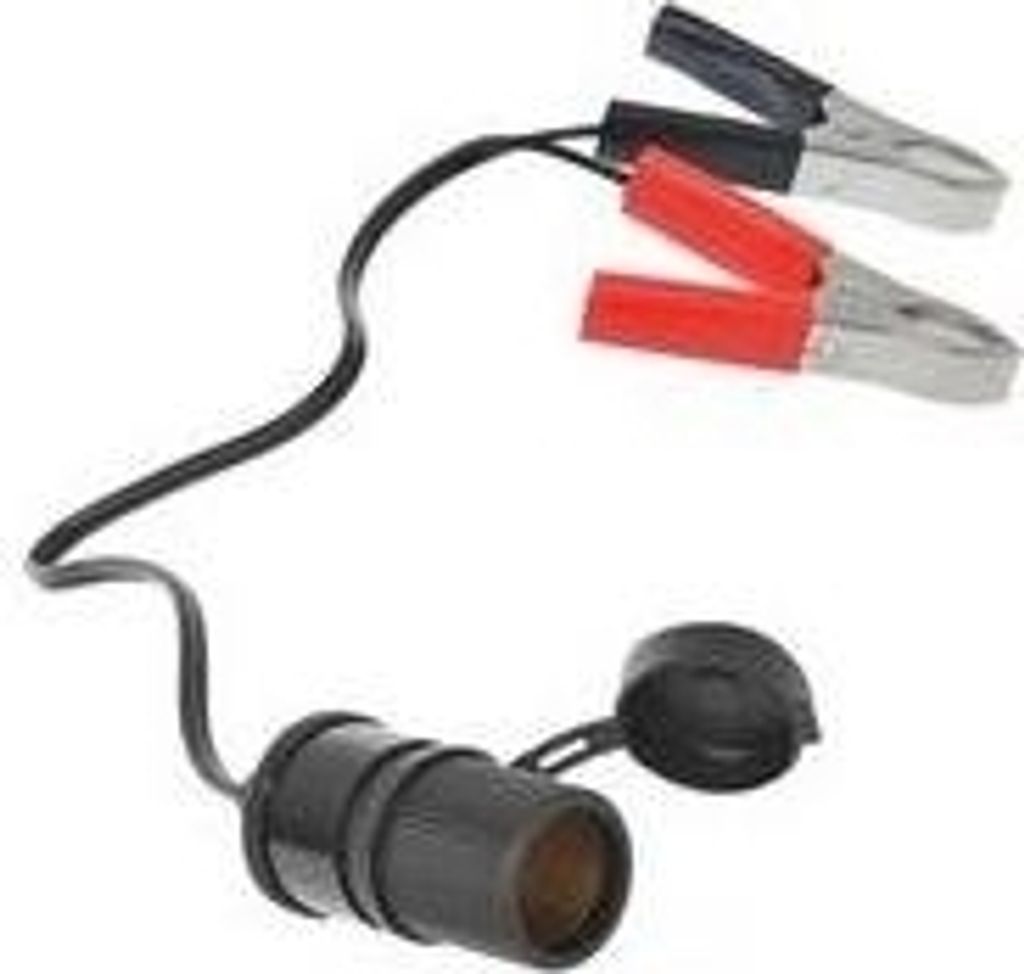 IWH Batterieklemme mit Steckdose 12 Volt Produktbild 