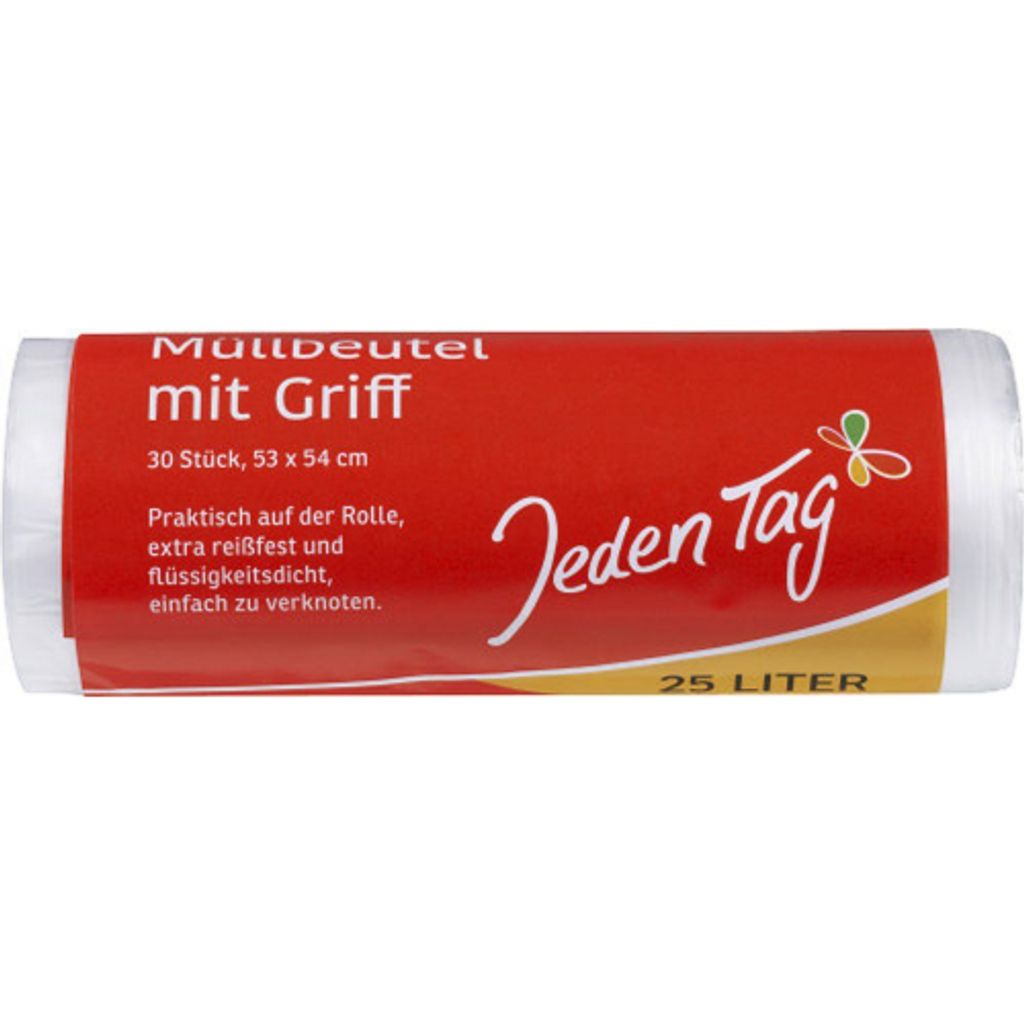 Jeden Tag 14431258 Jeden Tag Müllbeutel 25,0 l transparent, Immagine del prodotto 