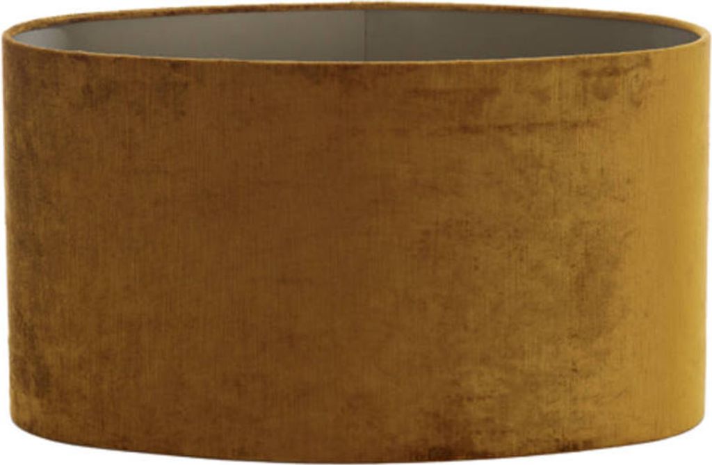 Light & Living - lampenschirm - Gemstone - gold - textil - E27 - 3558753