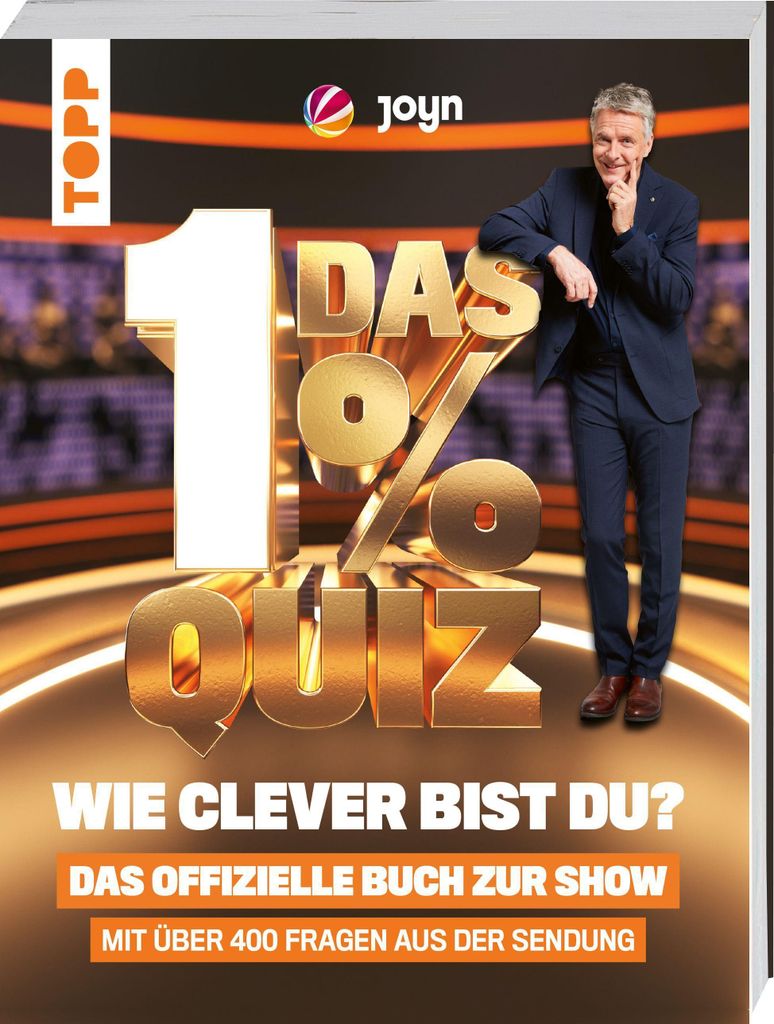 Das 1% Quiz - Wie clever bist du? Das offizielle Buch zur Produktbild 