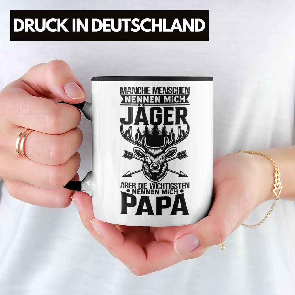 Lustige Jägertasse Mit Herzschlag-Motiv – Perfektes Geschenk Für Jäger Zu Geburtstag Oder Weihnachten