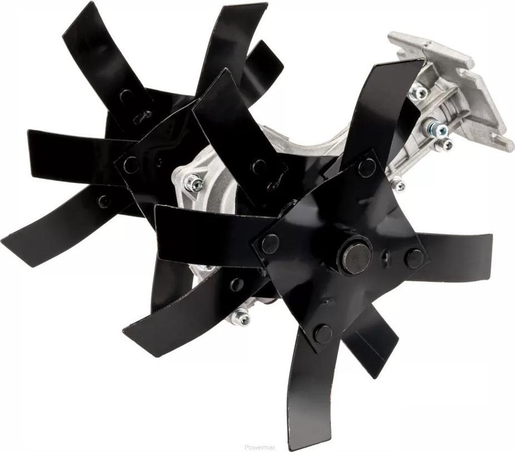 Nástavec kultivátora POWERMAT 28 mm 9 nožov PM-ADK-28BM Obrázok produktu 