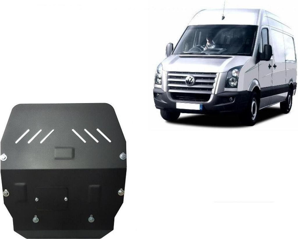 Ocelový ochranný kryt podvozku pro motor Volkswagen Crafter Obrázek produktu 