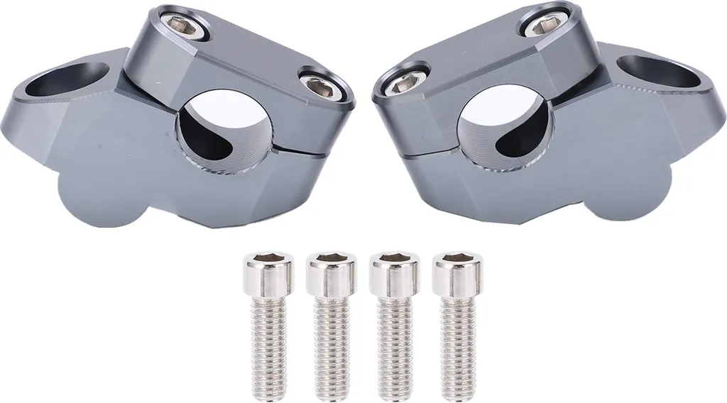 Risers de Guidon Moto pour Position de Conduite Améliorée 22mm Titane