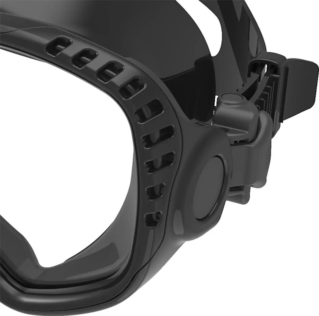 Masque de plongée idéal pour snorkeling et apnée Tecnomar Active Noir