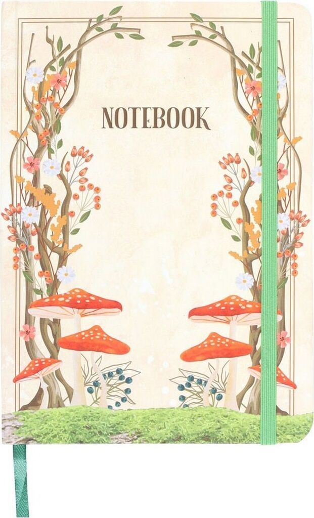 Something Different - Notizbuch "Enchanted", Wald, A5 SD5835 (Einheitsgröße) (Cremefarbe/Orange/Gelb)