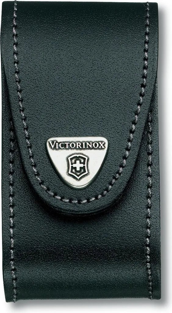 Étui Victorinox 4.0521.3 noir en cuir véritable avec passant ceinture