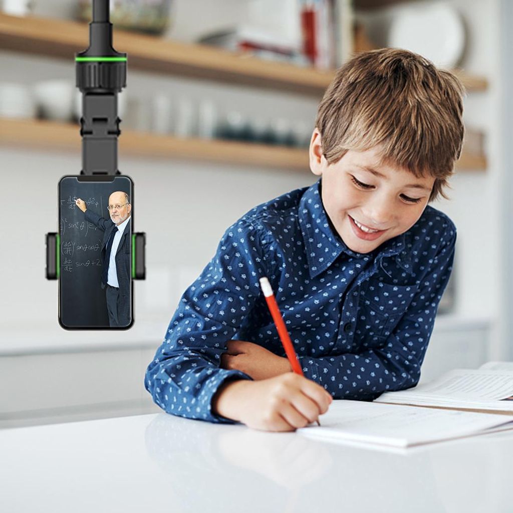 Multifunktionaler Handyhalter-Ständer, Auto-Rückspiegelhalterung für die Küche zu Hause