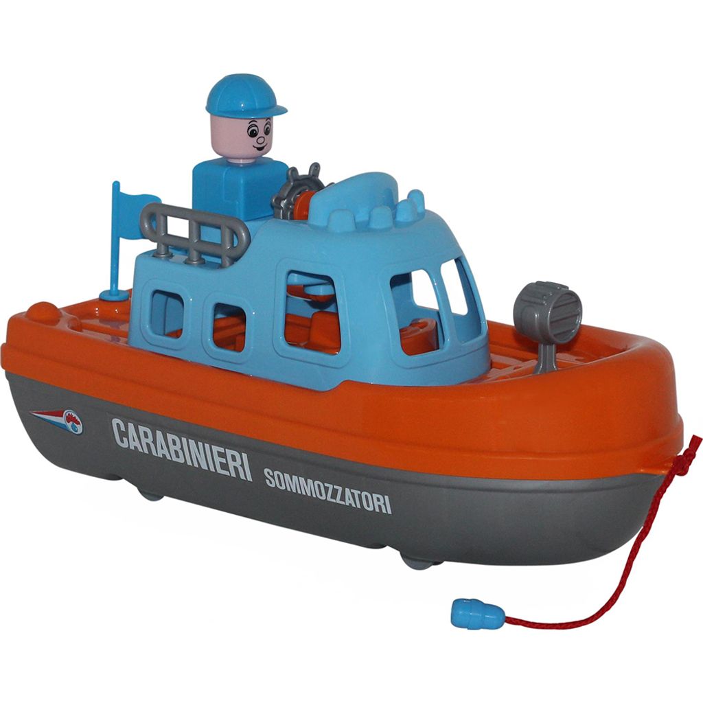 WADER Bewachungsschiff Boot Kinderspielzeug Wasserspielzeug Spielboot 47212 
