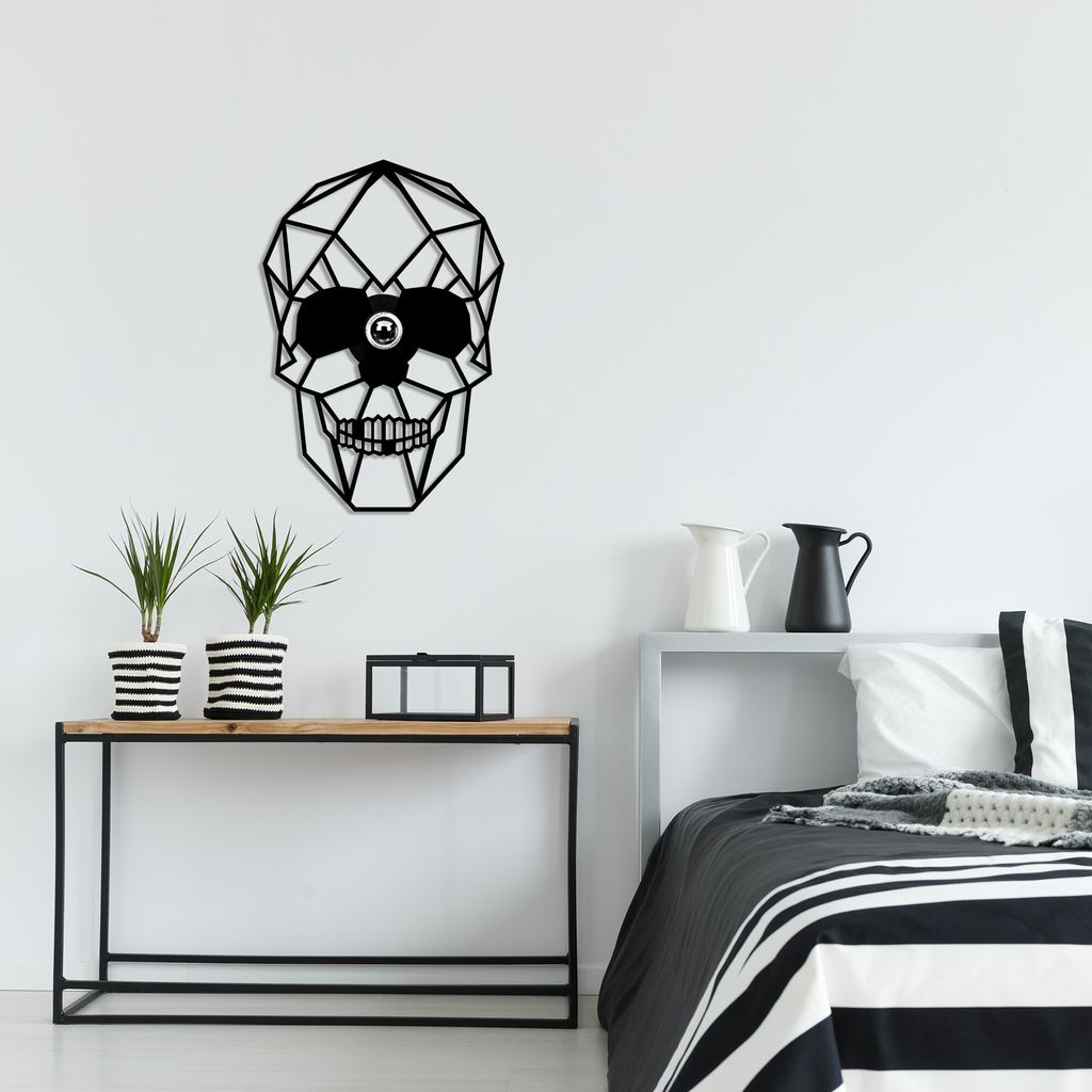 Opviq, 604- 604SHD, Schwarz, Wandleuchten, 35 x 12 x 50 cm, MDF -Körper